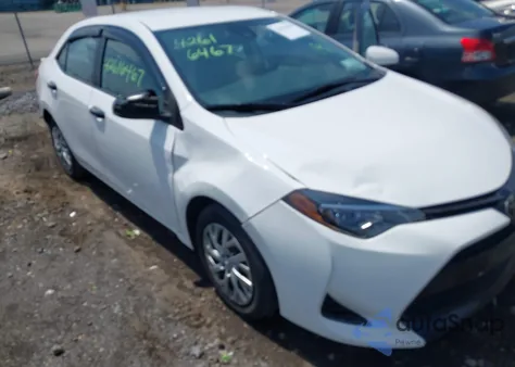 2018 Toyota Corolla Le из США, поврежденный, VIN 2T1BURHE3JC974760